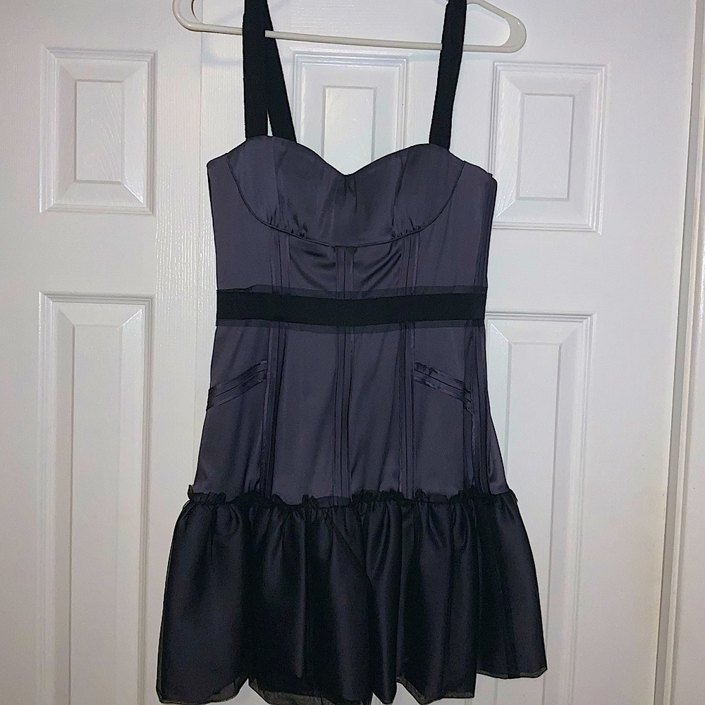 Beautiful satin and lace BGBD mini dress brand new with tags